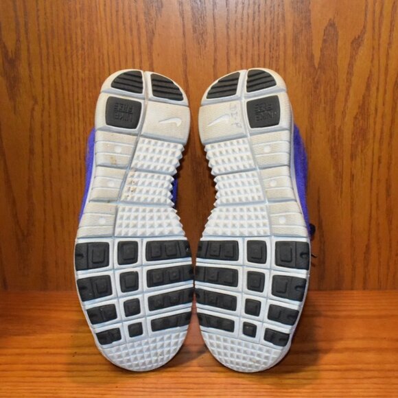 Nike Free Run Trail 5.0 Shoes Size 10.5 Concord Taxi Blue Sneakers CW5814-401 - Picture 9 of 9